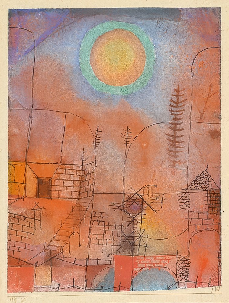 Construction by Paul Klee