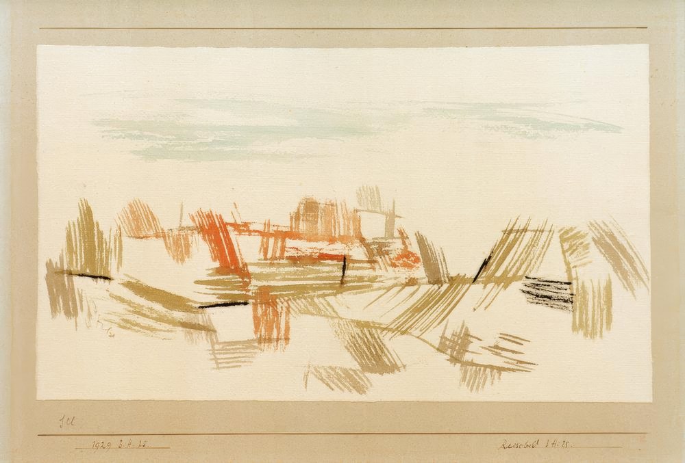 Travel Picture 3. H. 25 by Paul Klee: Buy fine art prints