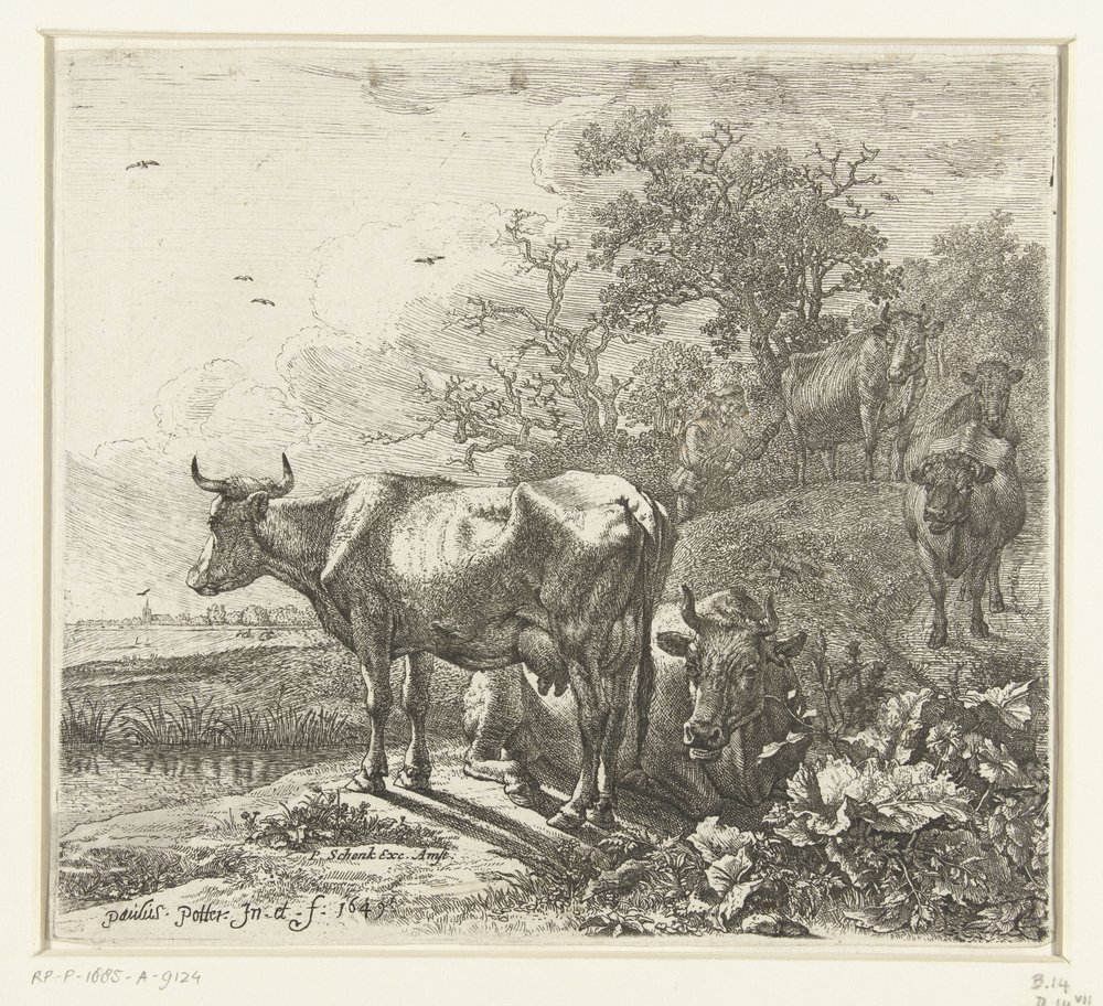 The Herdsman by Paulus Potter
