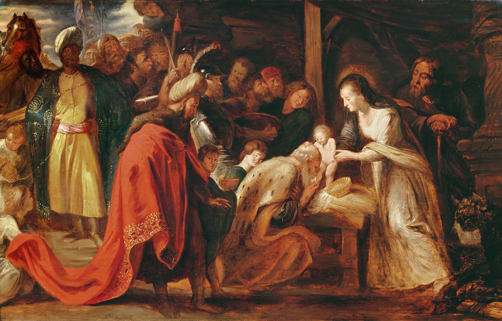The Adoration of the Magi, c.1617-18 by Peter Paul Rubens