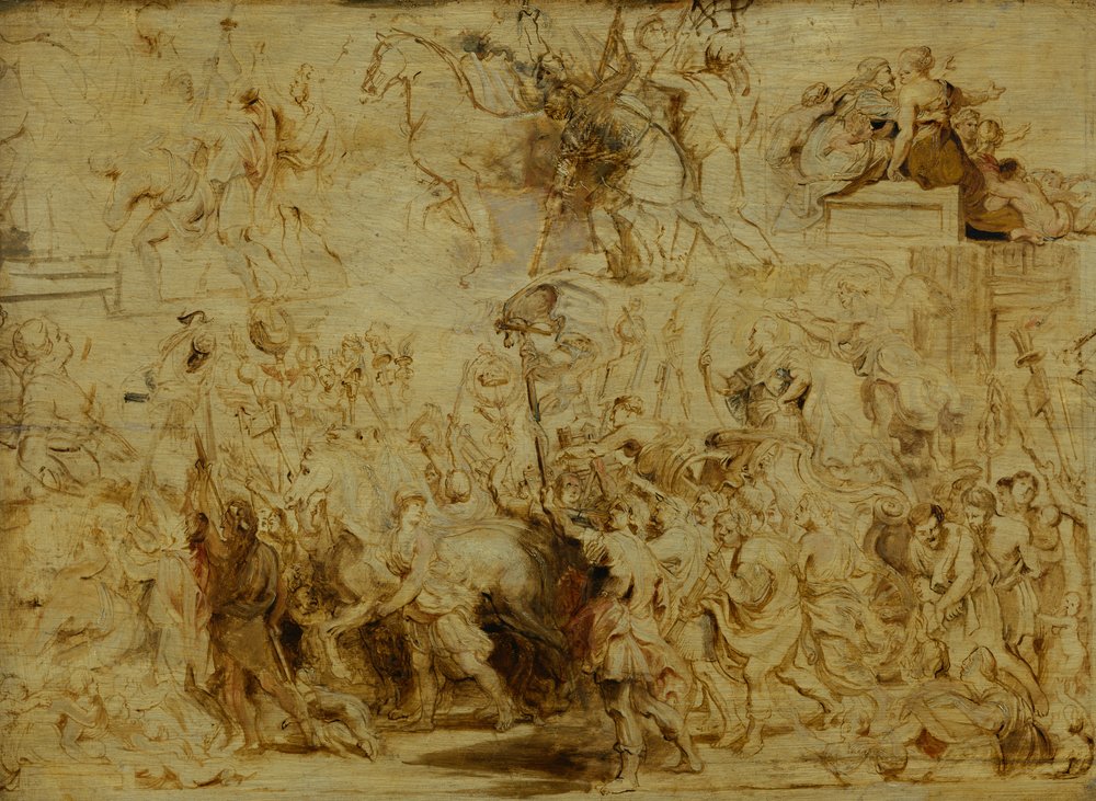 Triumphant Entry of Henri IV into Paris, c.1627