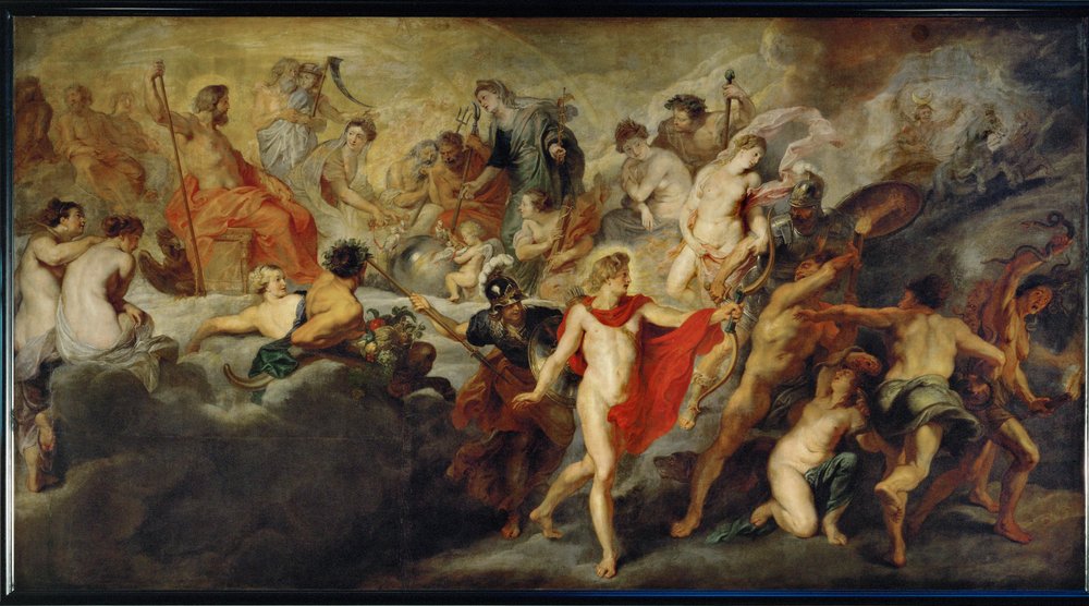 Council of the gods concerning the Spanish marriages