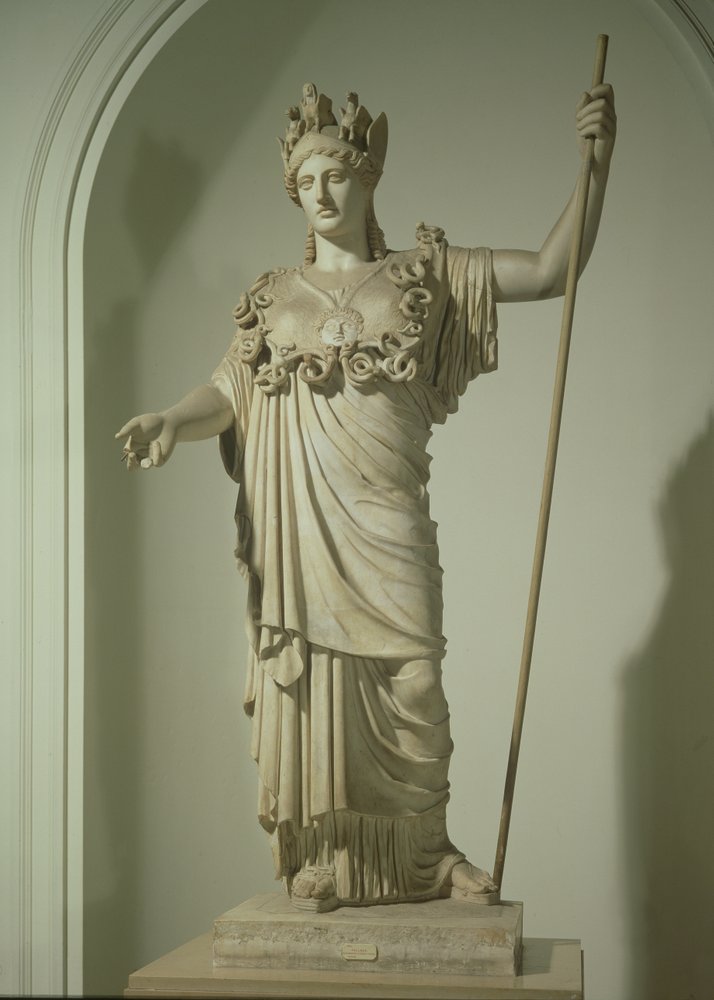 Roman replica of the Athena Farnese by Phidias