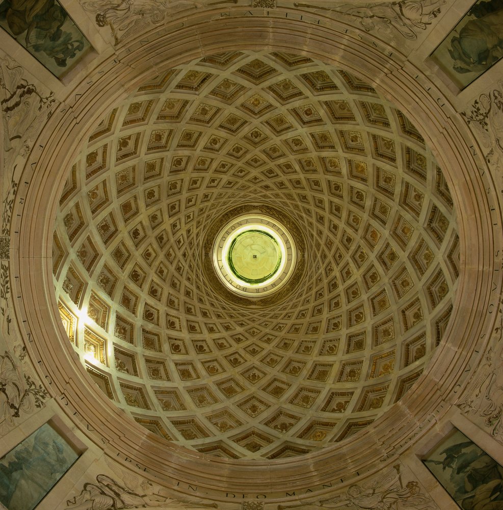 Coffered Ceiling of the Chapel by Philibert Delorme