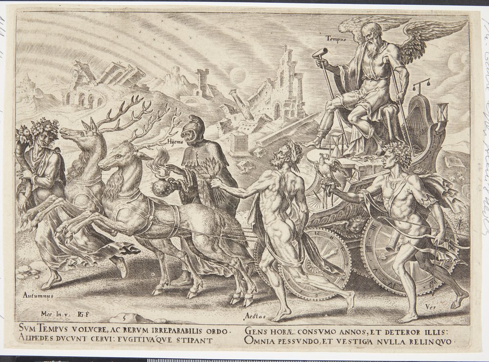 The Triumph of Time by Philips Galle