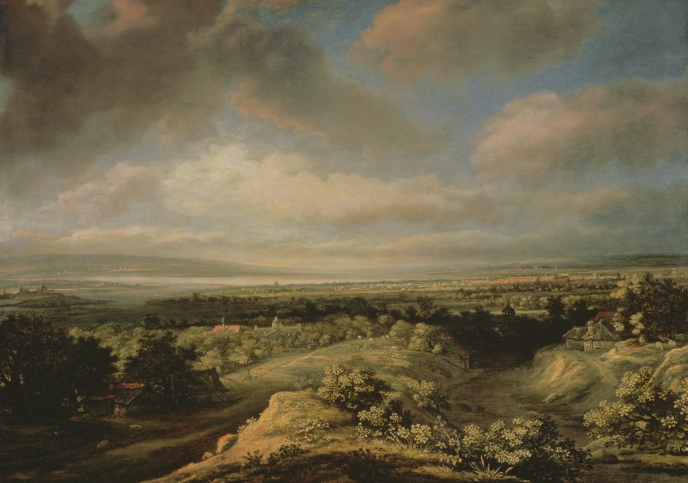 An Extensive Landscape by Phillips de Koninck