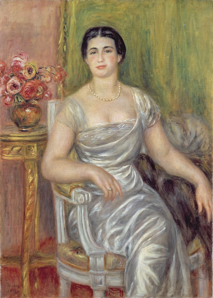 Portrait of the Poetess Alice Valliere-Merzbach