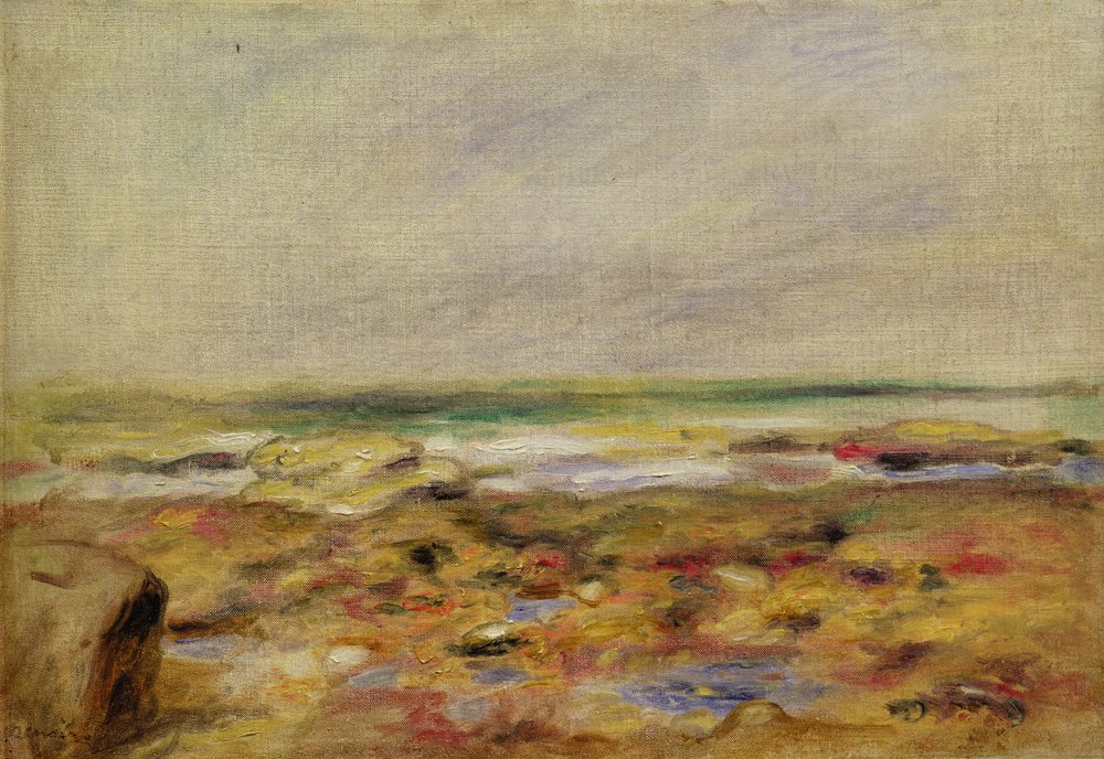 The Beach at Martigues, 1888 by Pierre-Auguste Renoir