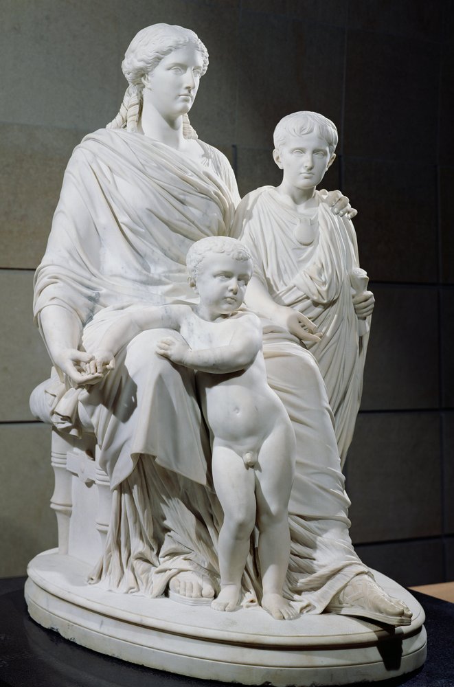 Cornelia, Mother of the Two Gracchi Brothers, 1861