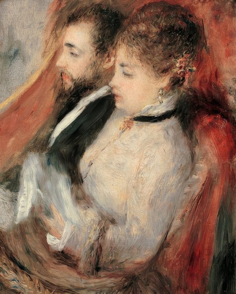Poster Auguste Renoir Die Schaukel - Impression Extra-large Sur Toile - Neuf Artery8
