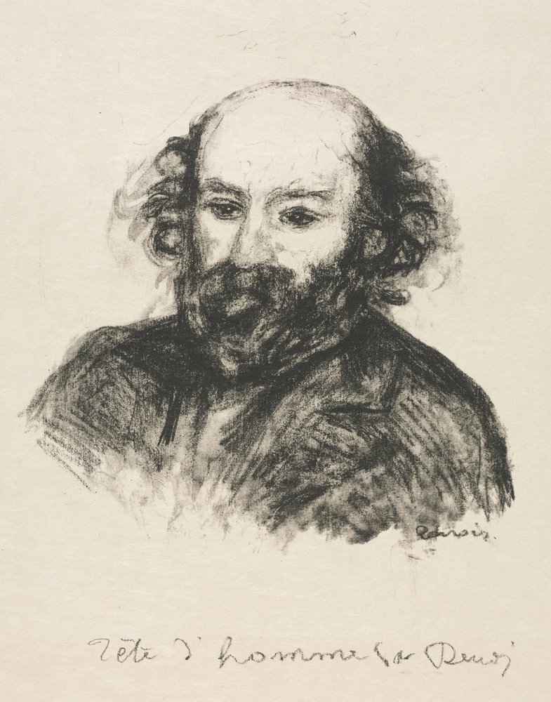 Paul Cézanne, c. 1902 by Pierre-Auguste Renoir