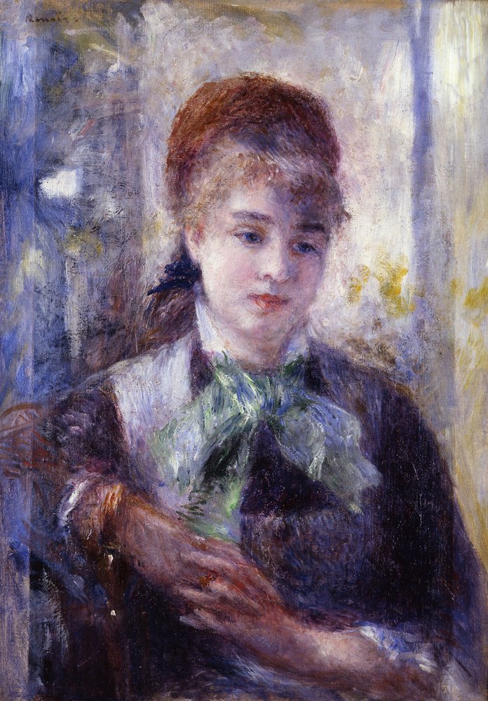 Portrait of Nini Lopez by Pierre-Auguste Renoir