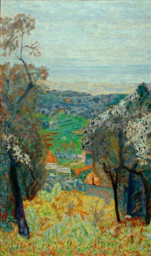 Landscape of Cannet by Pierre Bonnard: Buy fine art print