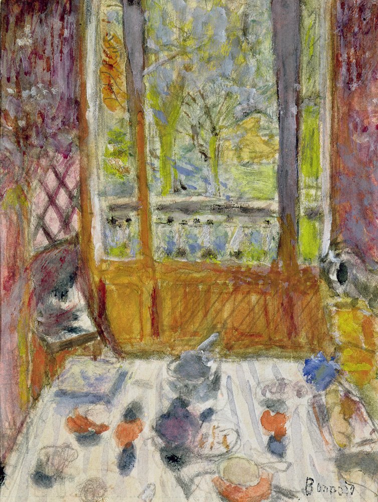 The Breakfast Room, c.1930 by Pierre Bonnard