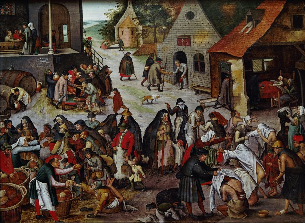 The Seven Works of Mercy by Pieter Brueghel the Younger
