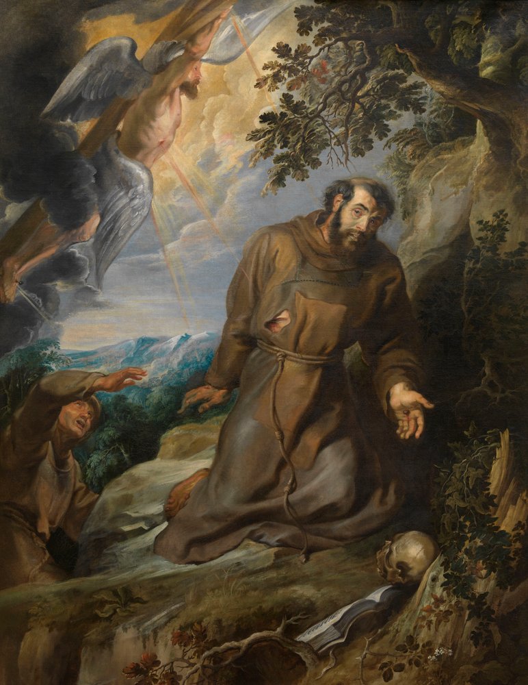Saint Francis Receiving the Stigmata by Pieter Paul Rubens