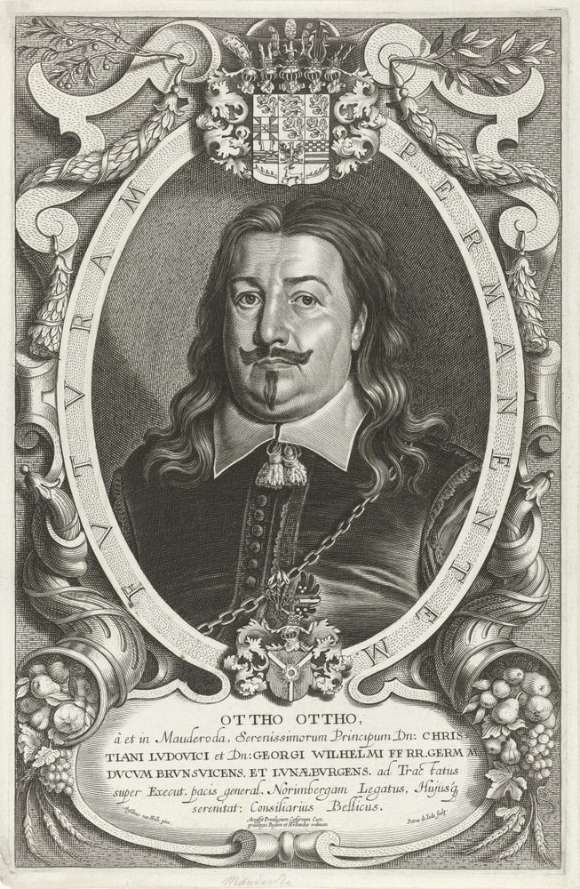 Portrait of Otto Otto von Mauderode by Pieter de Jode (II)