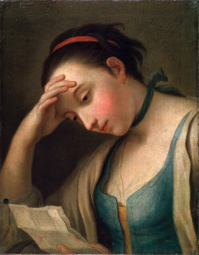 Female Portrait, 18th century by Pietro Antonio Rotari