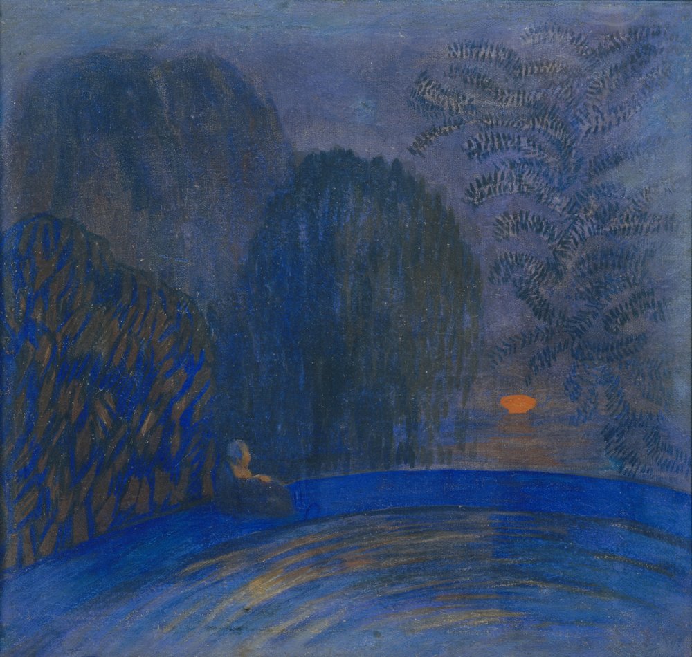 Moon Motif by Pyotr Savvich Utkin: Buy fine art print