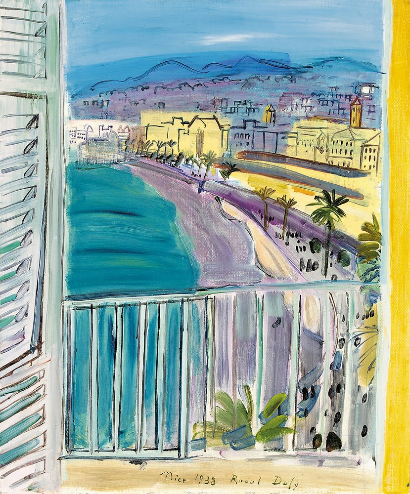 The Window at Nice by Raoul Dufy: Buy fine art print