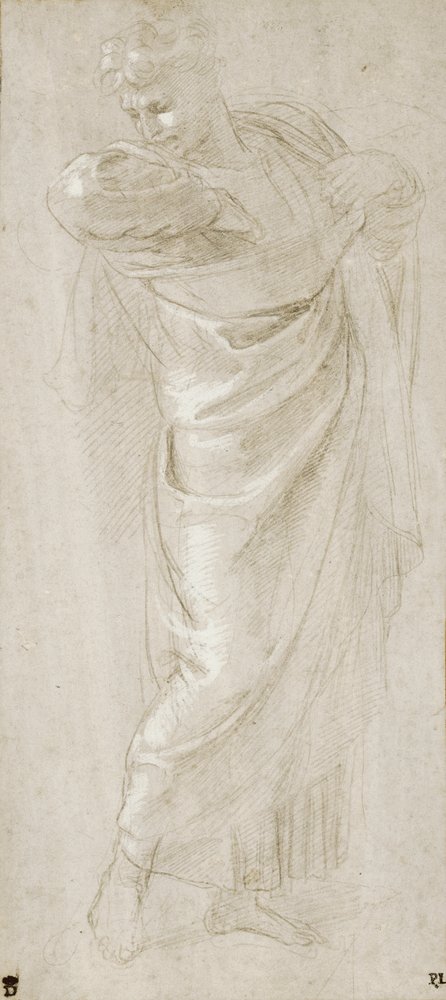 St. Paul Rending His Garments by Raffaello Sanzio Raphael
