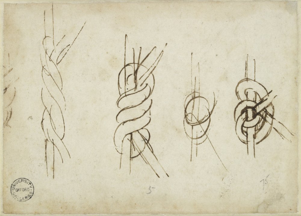 Five Sketches of Strapwork (Verso)