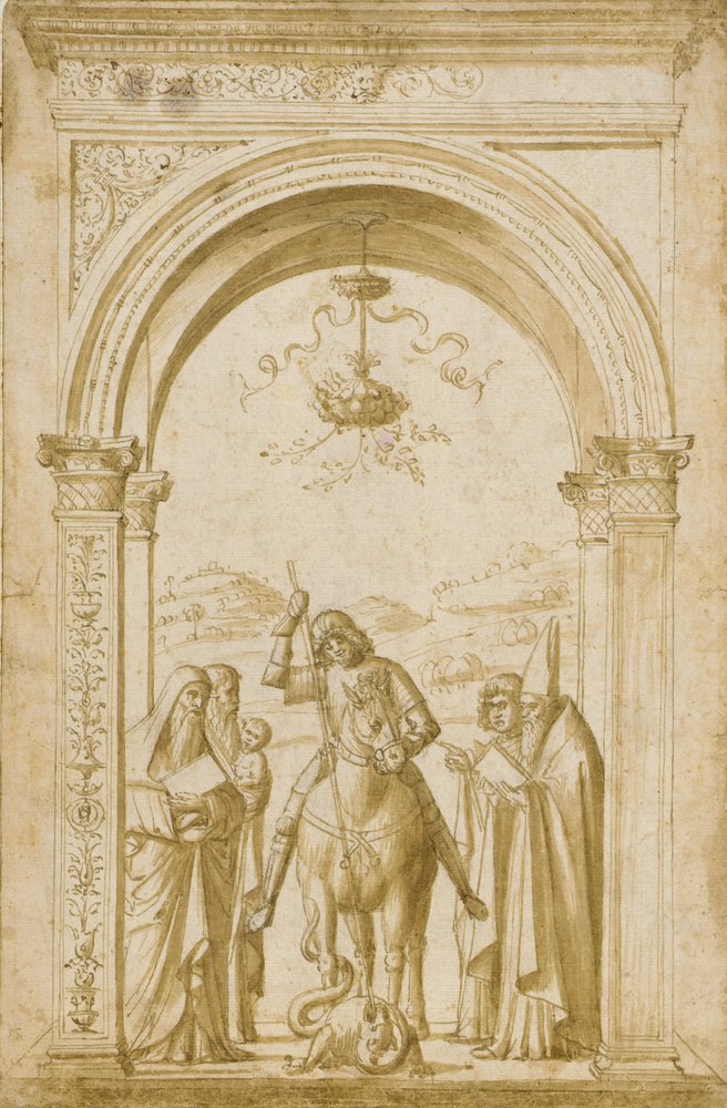 Drawing by Raphael: Highest-quality art reproduction