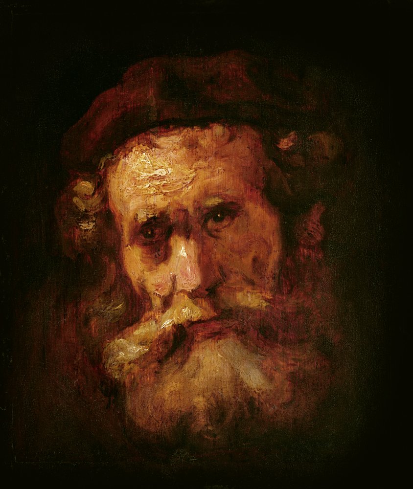 A Rabbi by Rembrandt van Rijn: Buy fine art print