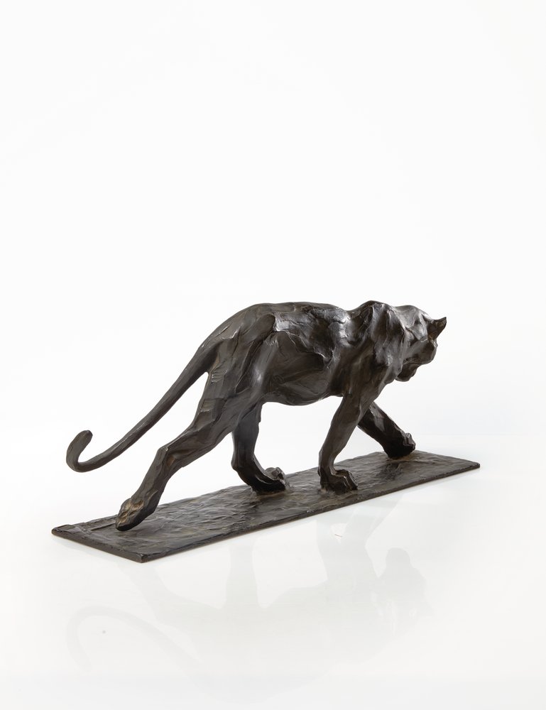 Panther Walking, Rear Leg Raised by Rembrandt Bugatti