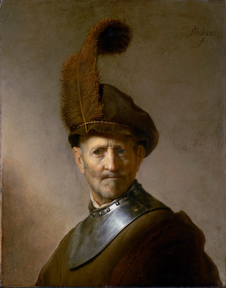 An Old Man in Military Costume, formerly called Portrait of Rembrandt