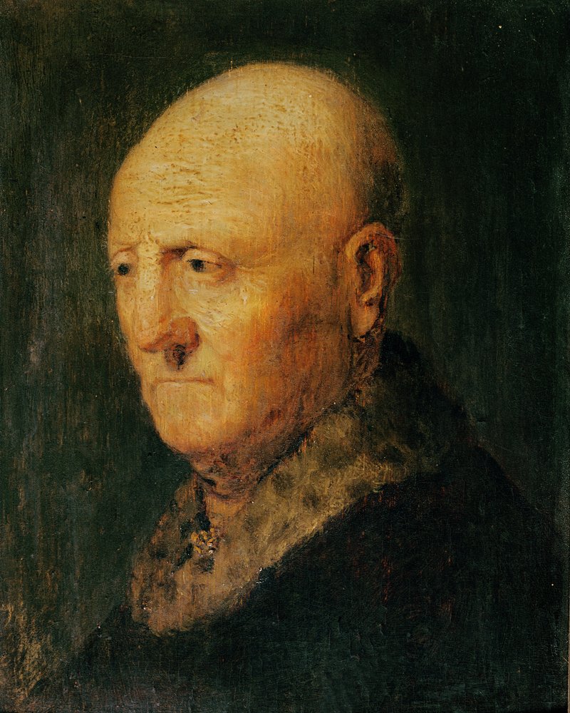 Portrait of an Old Man, known as Portrait of Hermann Gerritsz van Rijn ...
