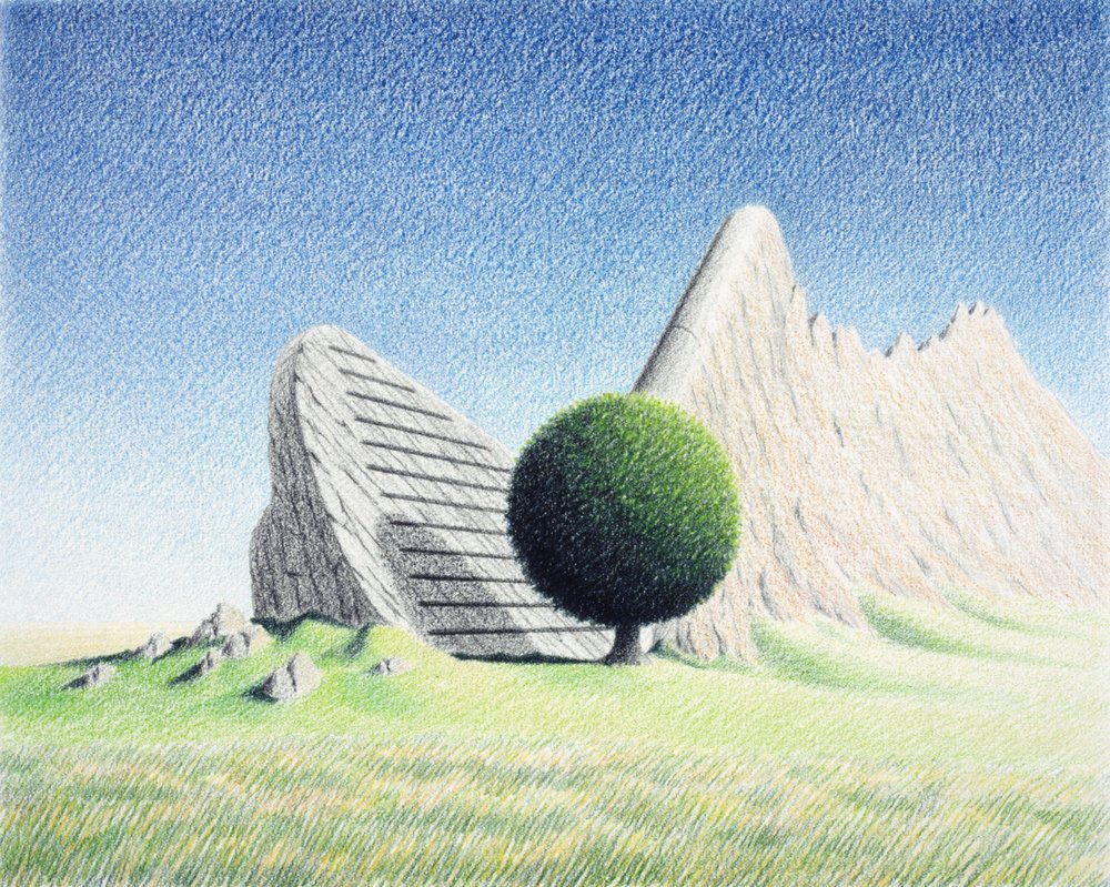 Rock by Rene Boin: Highest-quality art reproduction