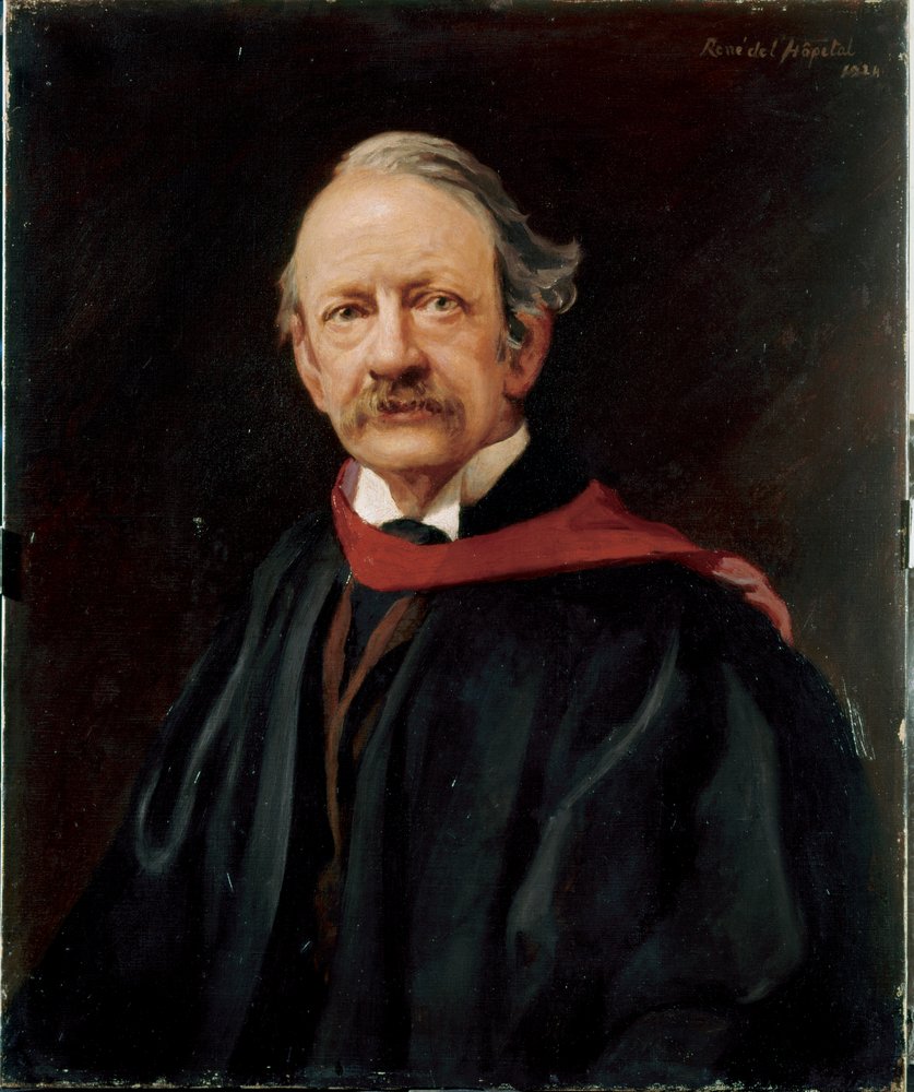 Sir Joseph John Thomson by Rene le Brun Comte de L