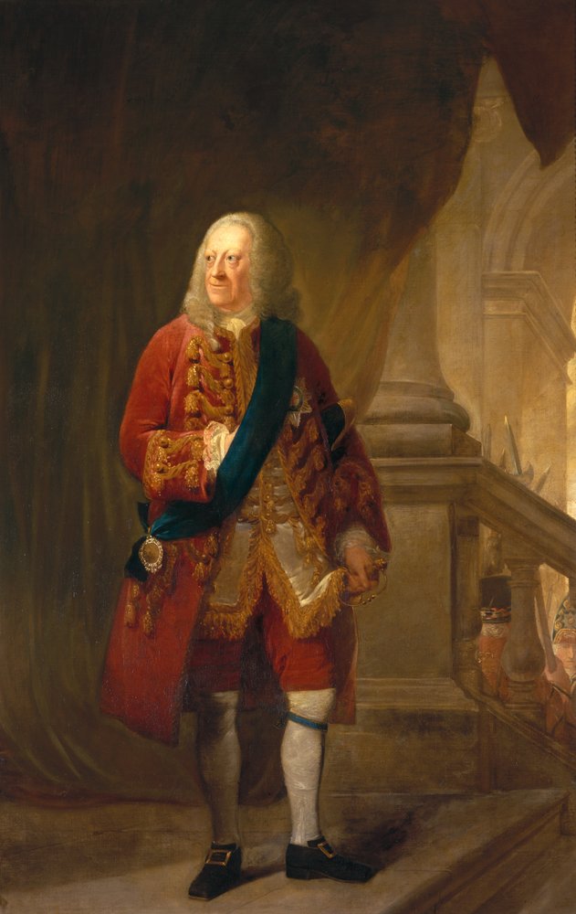 King George II by Robert Edge Pine: Buy fine art print