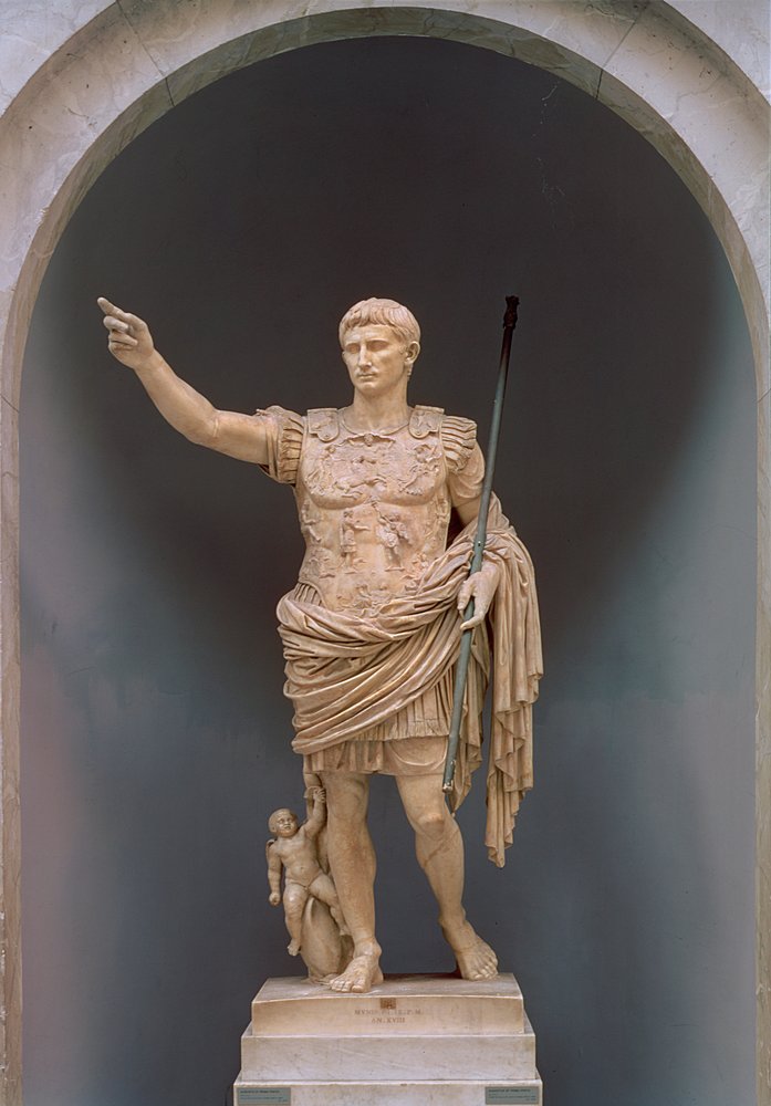 Augustus of Prima Porta by Roman: Premium art reproduction
