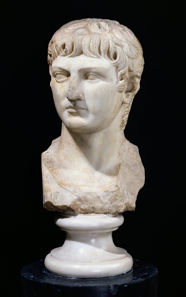 Bust of Germanicus by Roman: High-quality fine art print
