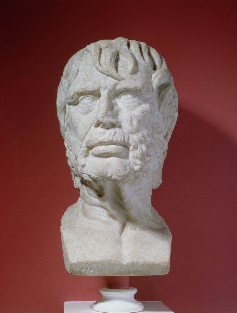 Portrait Bust of Lucius Annaeus Seneca, c.4 BC-c.65 AD