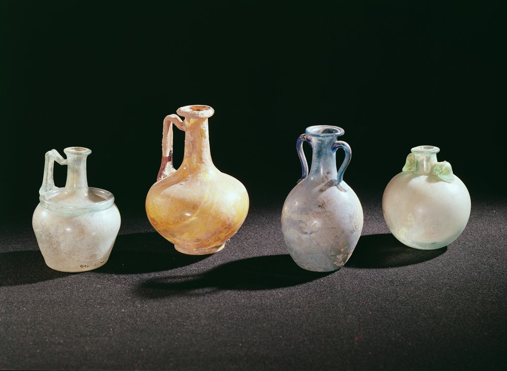 Selection of Vases, 1st-2nd Century by Roman: Fine art print