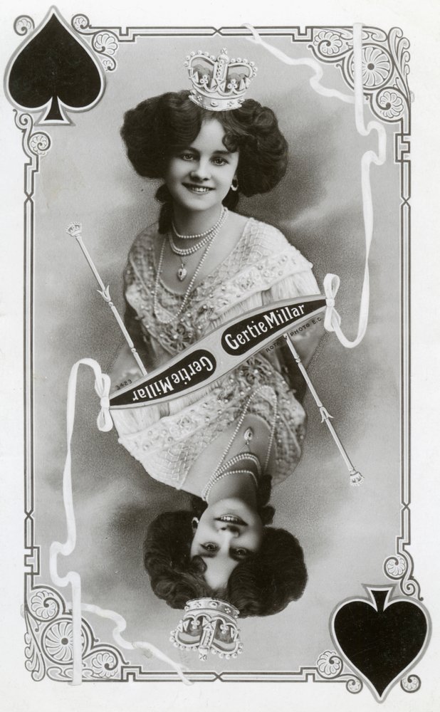 Gertie Millar, British Actress and Singer, c1905 by Rotary Photo