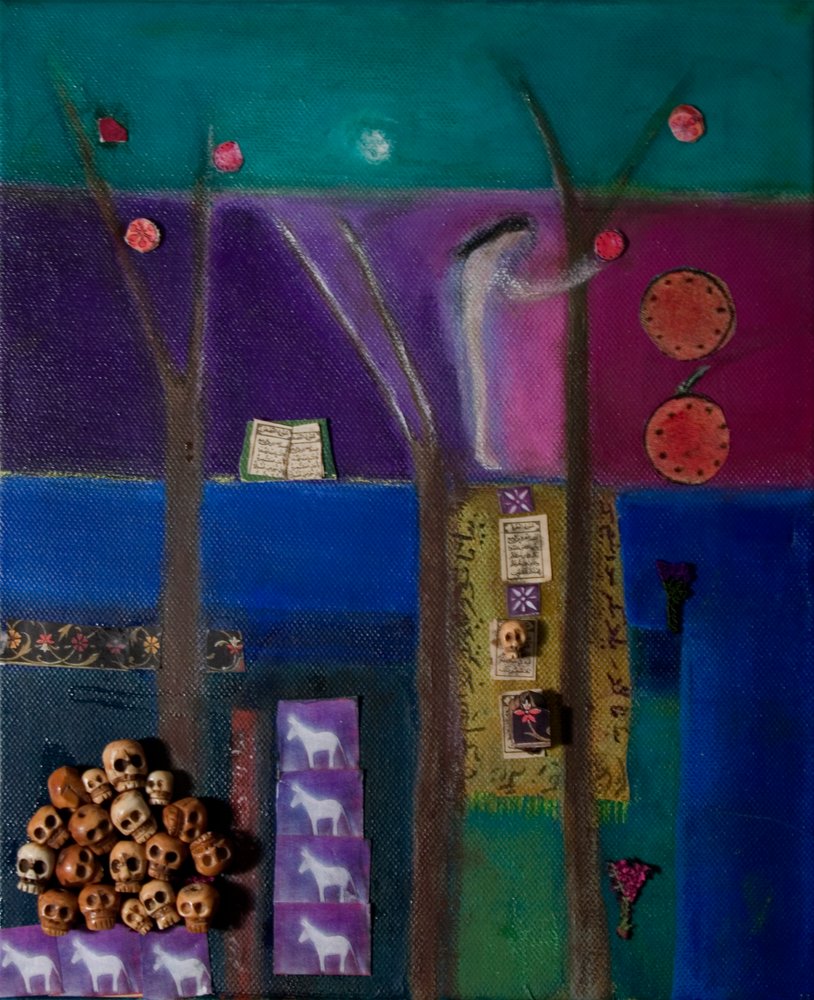 Eve and Pomegranate by Roya Salari