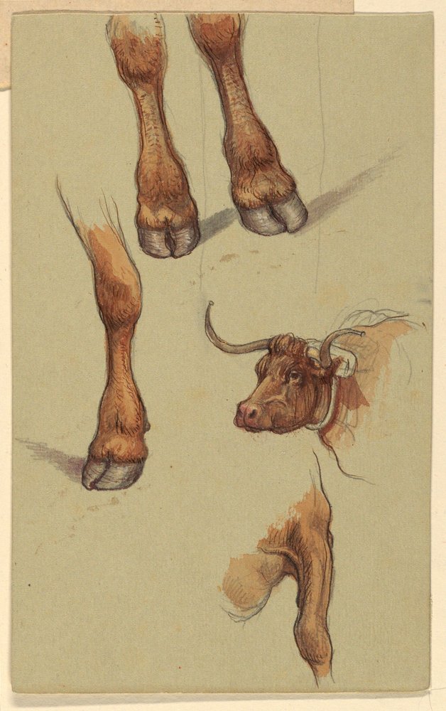 Sketches from Narragansett, Rhode Island, 1871 by Samuel Colman