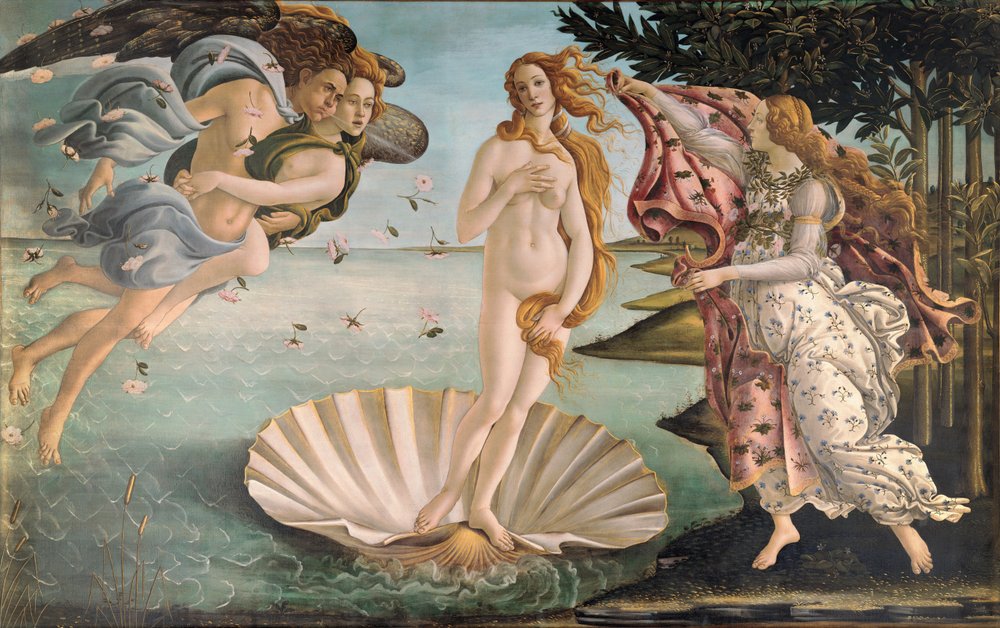 The Birth of Venus by Sandro Botticelli