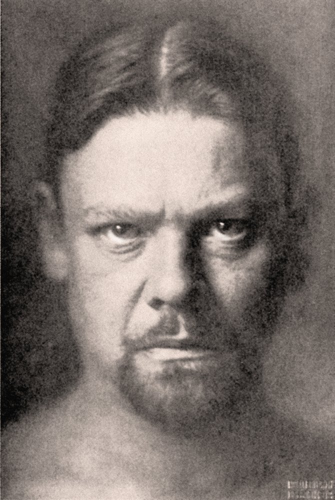 Self Portrait of Sascha Schneider 1904 by Sascha Schneider