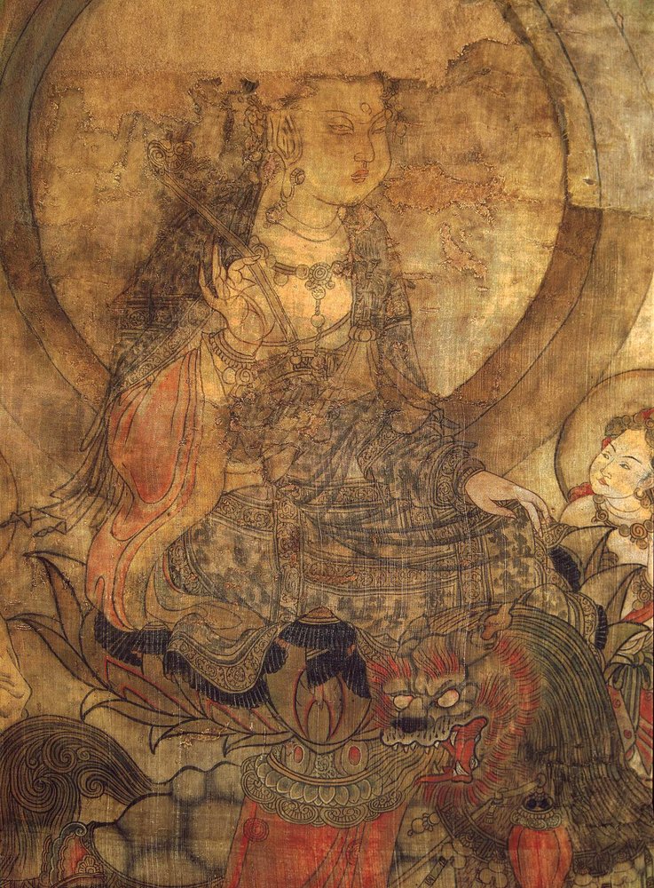 Tibetan culture: Manjushri by School Tibetan