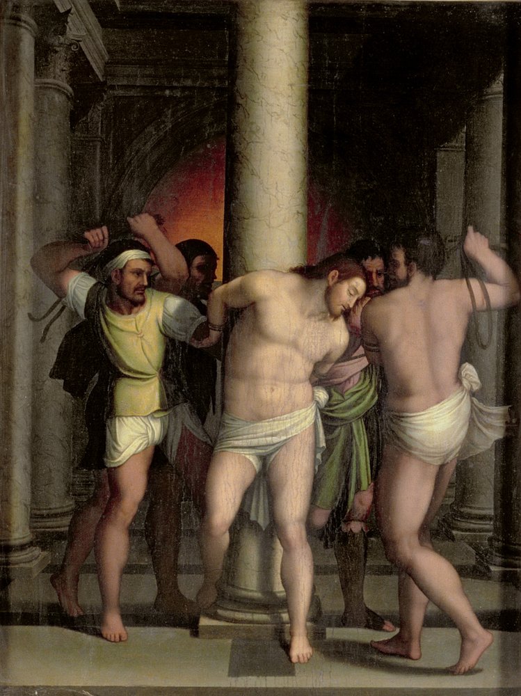 Scourging of Christ at the Pillar by Sebastiano del Piombo