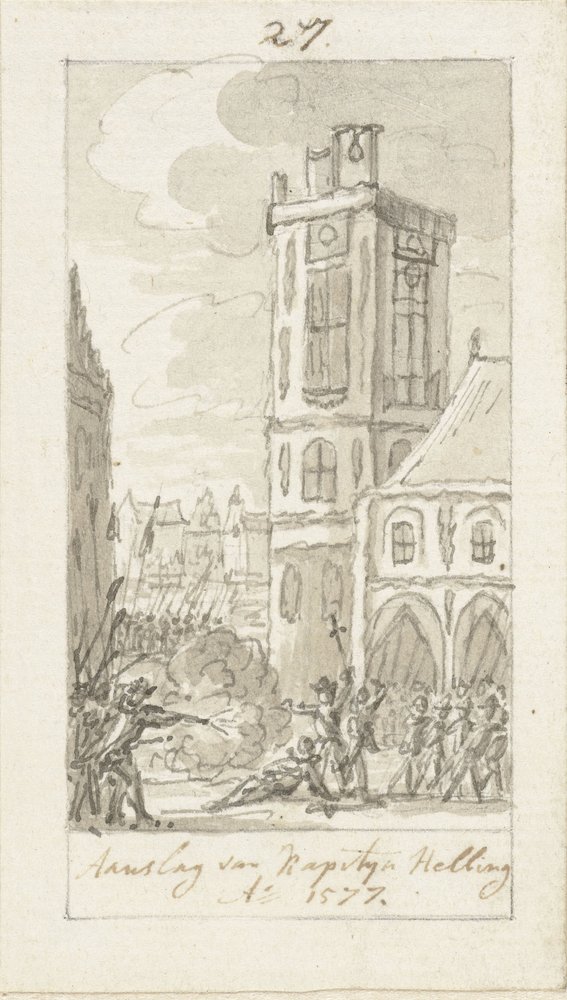 The Death of Captain Herman van der Helling, November 23, 1577