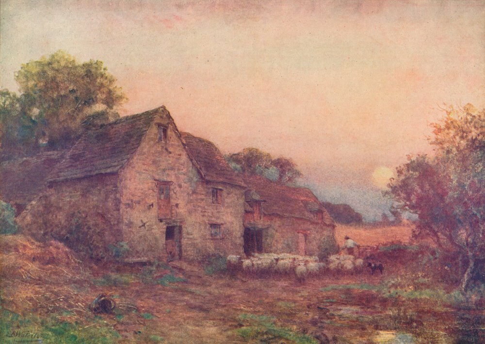 The Harvest Moon by Sir Ernest Albert Waterlow