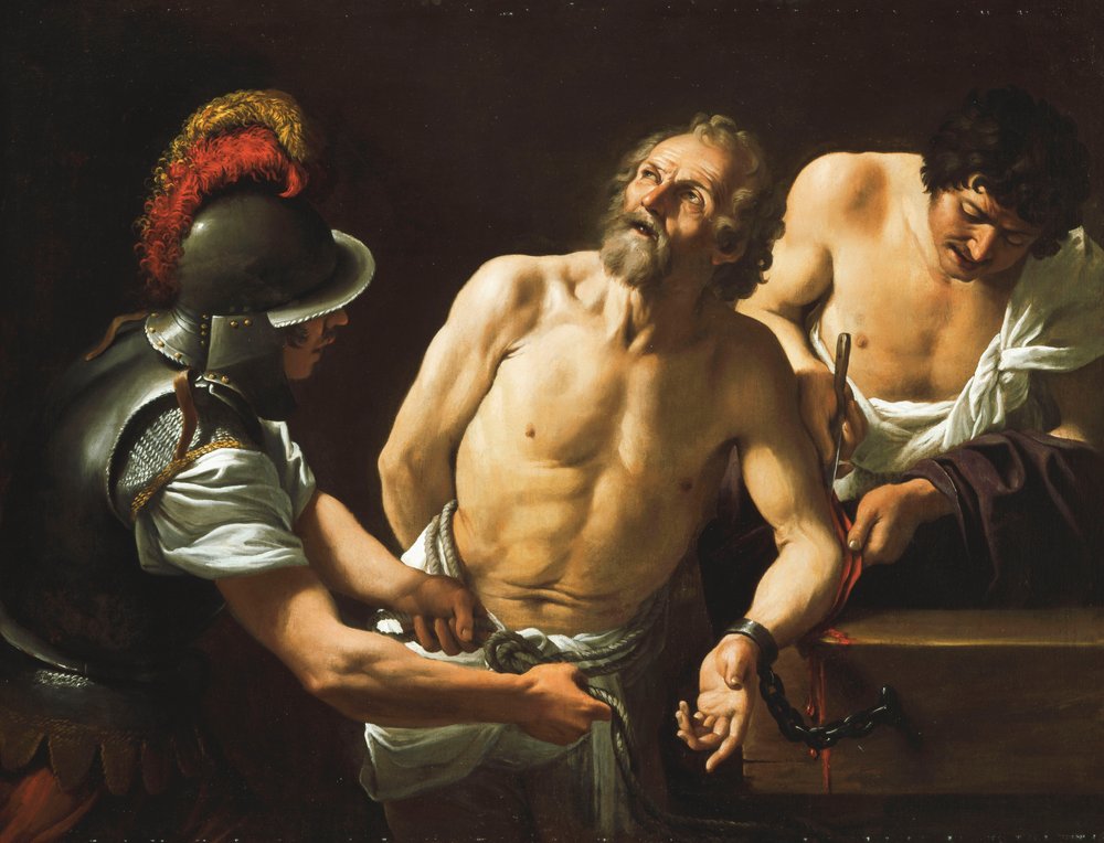 The Martyrdom of Saint Bartholomew by Sisto Badalocchio