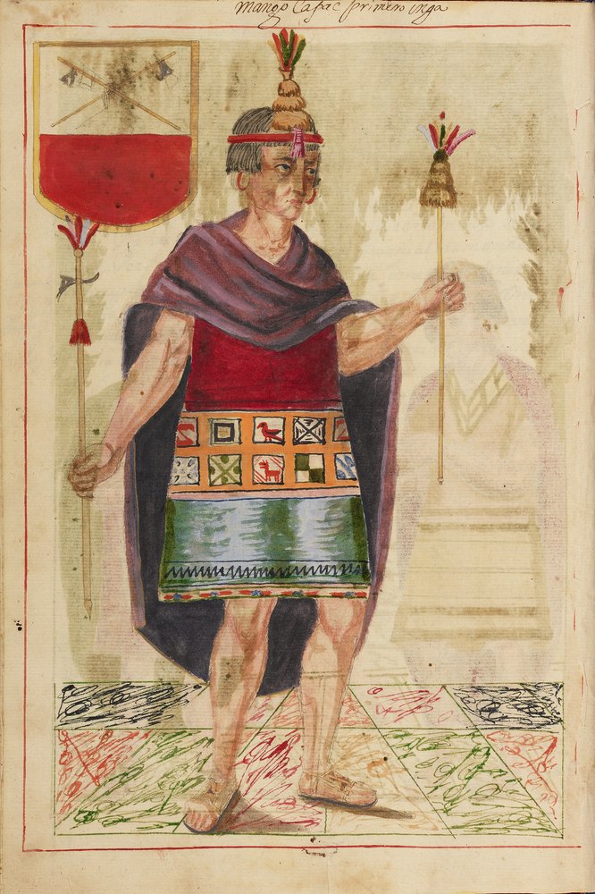 Manco Capac, 1616 by Spanish School