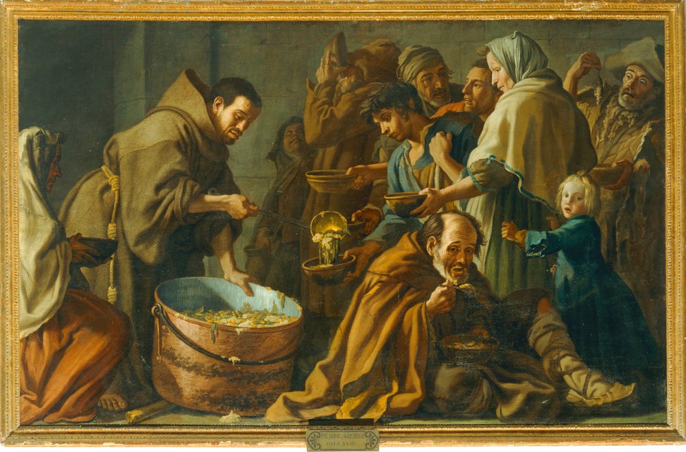 The Miracle of Saint Didacus of Alcala by Spanish School